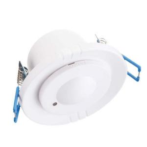 v-tac VT-80360 SENSORE MOVIMENTO MICROONDE E CREPUSCOLARE ORIENTABILE INCASSO 300W BIANCO IP20 LED23165