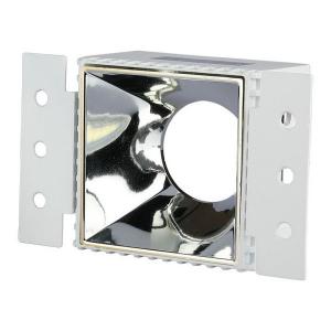 v-tac VT-890 PORTALAMPADA INCASSO SPOT GU10 QUADRATO BIANCO+CROMO LED8880