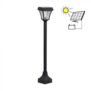 v-tac VT-984  LAMPADA LED SOLARE 2W IN PIEDI 3IN1 COLORE NERO IP65 LED2891
