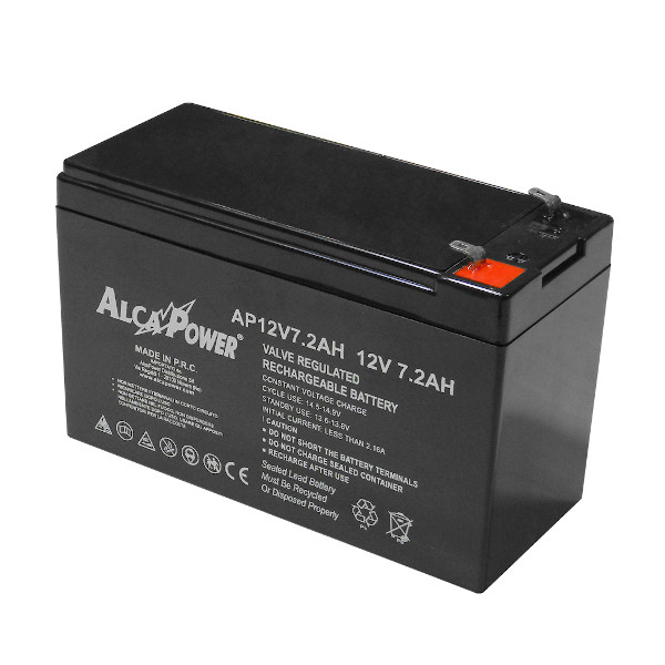 ALCAPOWER AP12V7,2AH BATTERIA AL PIOMBO 12V 7,2AH ALC204033 0