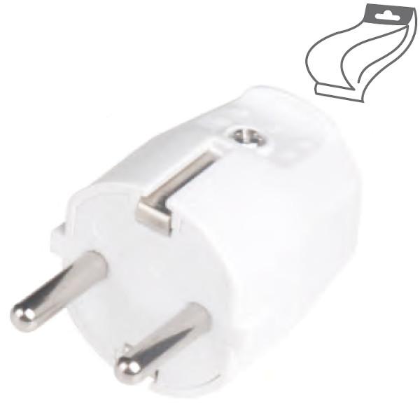 ECOVA  SPINA VOLANTE SCHUKO 16A BIANCA ECO30021 0