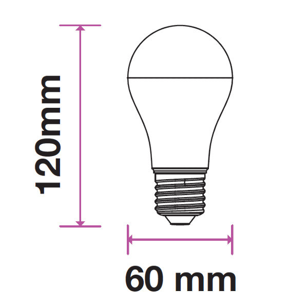 NIVIAN SKU RGBW-8E27-W LAMPADINA LED E27 8W RGB E BIANCO CALDO WIFI SMART  HOME NVSRGB