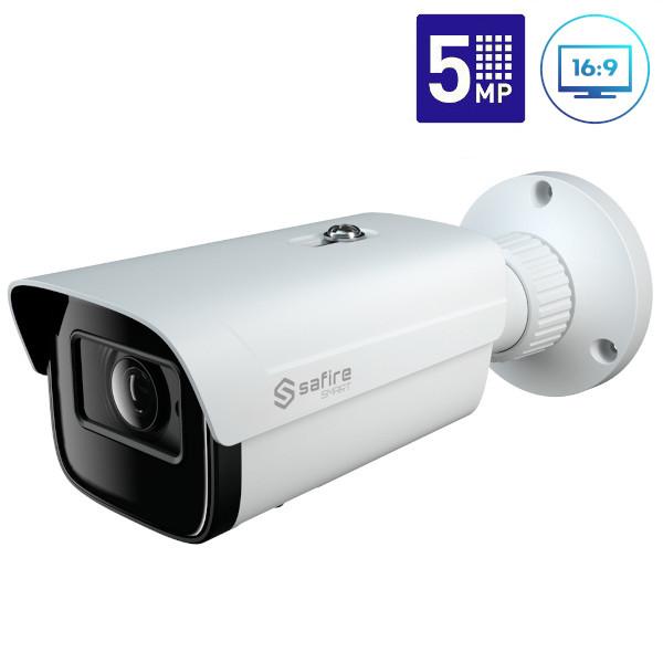 SAFIRE SMART SFB580 CAMERA BULLET AHD/TVI/CVI/ANALOGICA 3K (5MP 16:9) MOTORZOOM 2,8 A 12MM VISSF-B580Z-3KE1 0