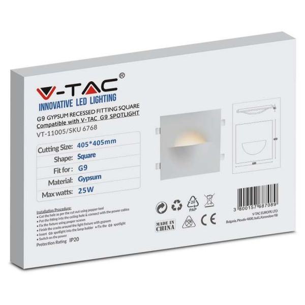 Portalampada G9 Con Staffa, Attacco Alogeno In Ceramica Filettato G9 Confezione Da 6 71217983