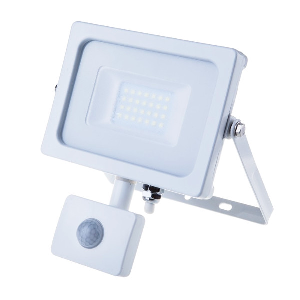 V-TAC VT-20-S FARO LED 20W NATURALE CON SENSORE MOVIMENTO BIANCO CHIP SAMS LED449 0