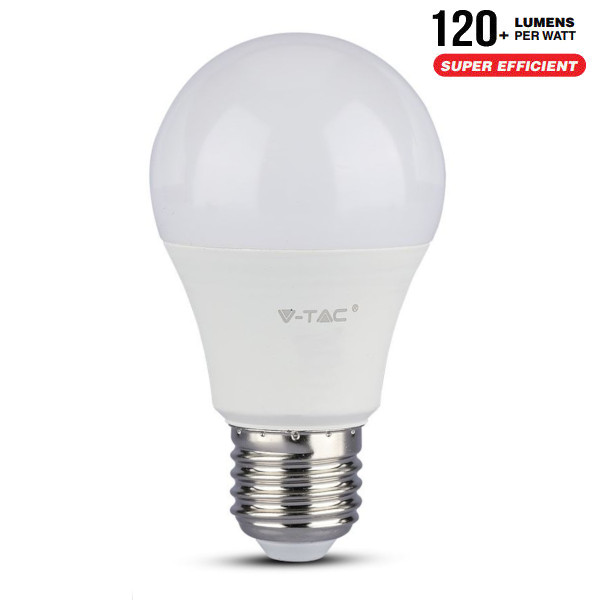 V-TAC VT-285 LAMPADINA LED E27 8,5W BIANCO NATURALE CHIP SAMSUNG EQ 75W LED253 0