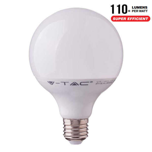 LAMPADINE LED SAMSUNG E27 17W LAMPADINA LUCE CALDA V-Tac 10 PEZZI