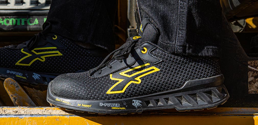RED LEVE: nuove scarpe antinfortunistiche U-POWER